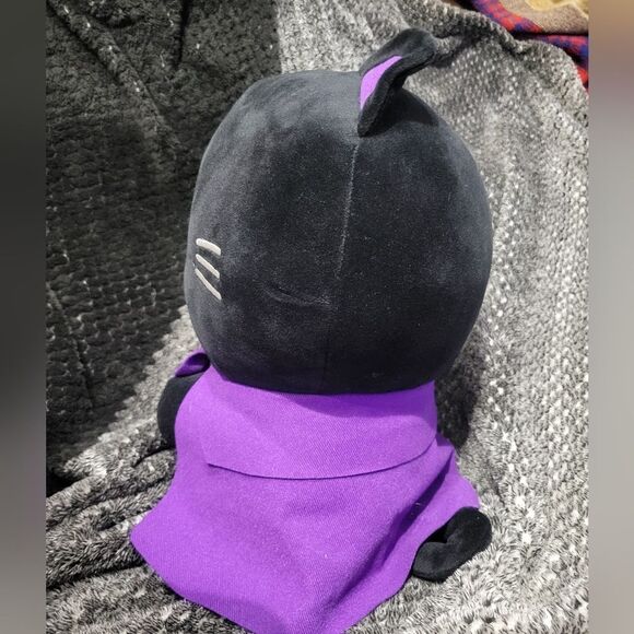 Mimicoco Vampire Smokey Black Cat Weighted Plush 12" - Picture 3 of 6